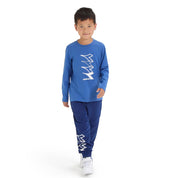 T-Shirt Diadora Bambino - Blu