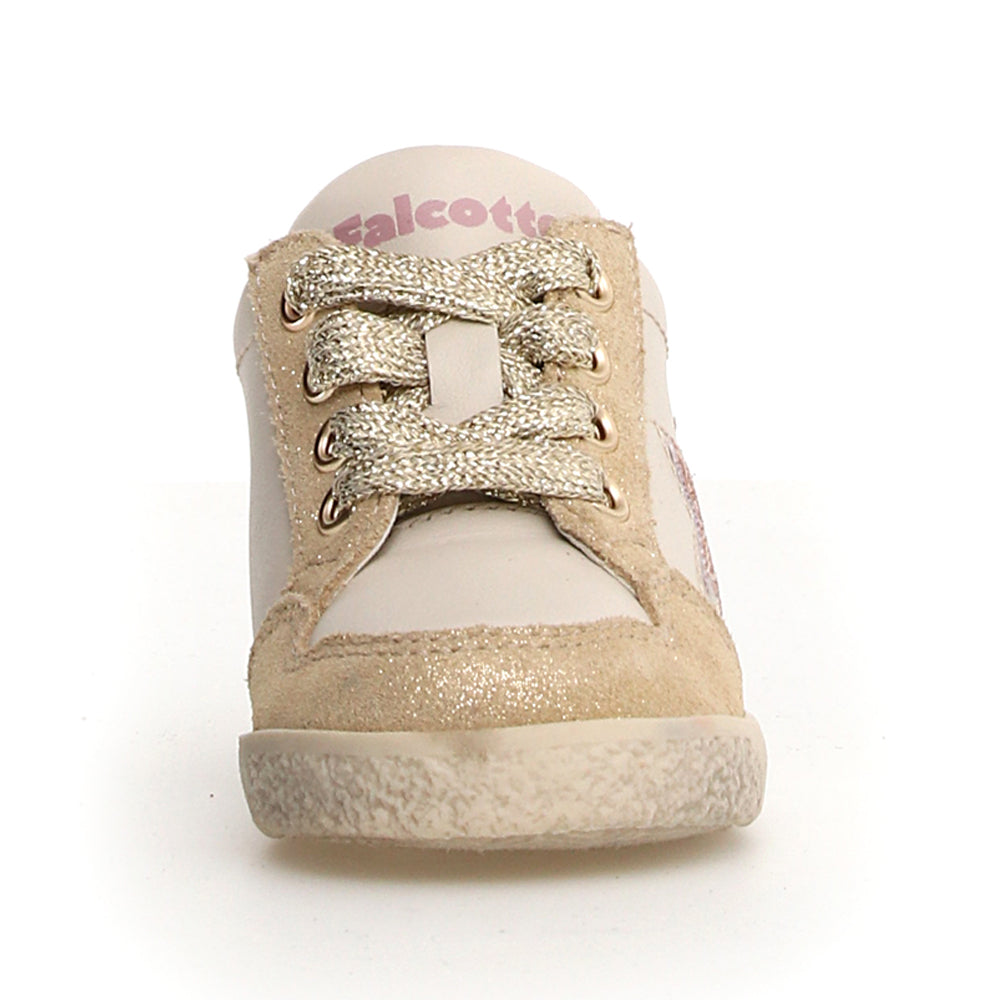 Sneakers Falcotto Alnoite Higt 2 Unisex Bambino - Beige