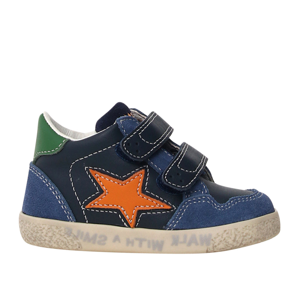 Sneakers Falcotto Alnoite Higt 2 Unisex Bambino - Blu