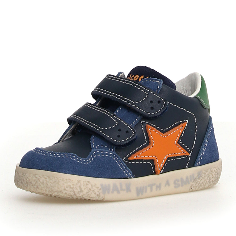 Sneakers Falcotto Alnoite Higt 2 Unisex Bambino - Blu