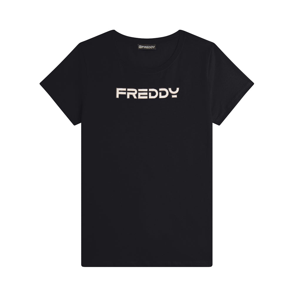 T-Shirt Freddy Donna - Nero