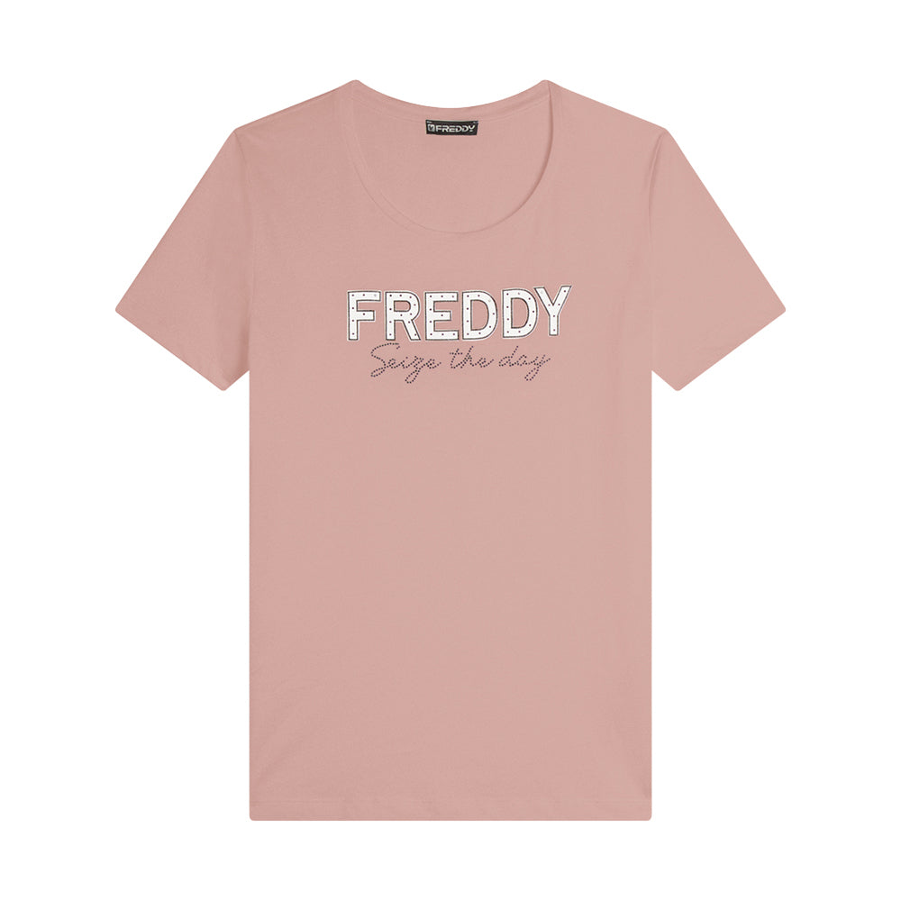 T-Shirt Freddy Donna - Rosa