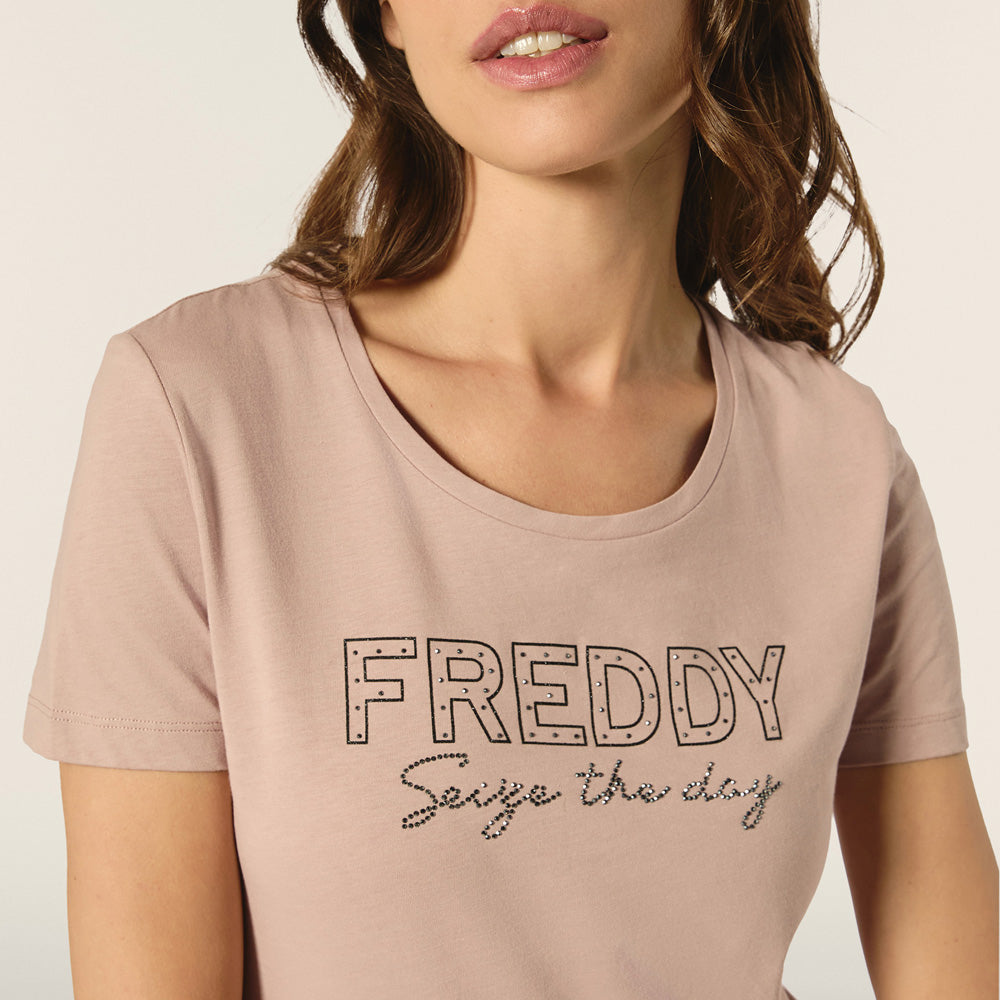 T-Shirt Freddy Donna - Rosa