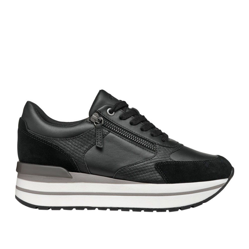 Sneakers Geox New Kency Donna - Nero