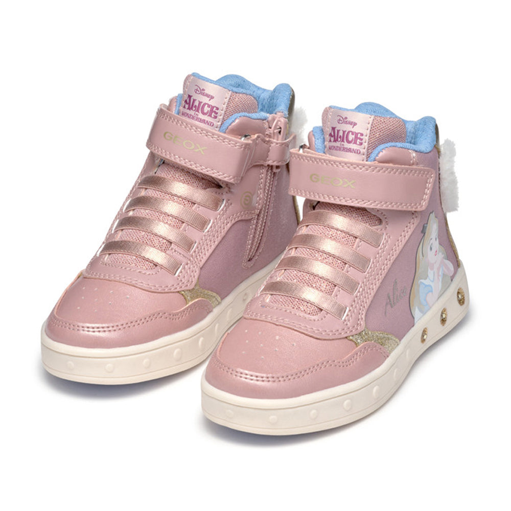 Sneakers Geox Skylin Bambina - Rosa