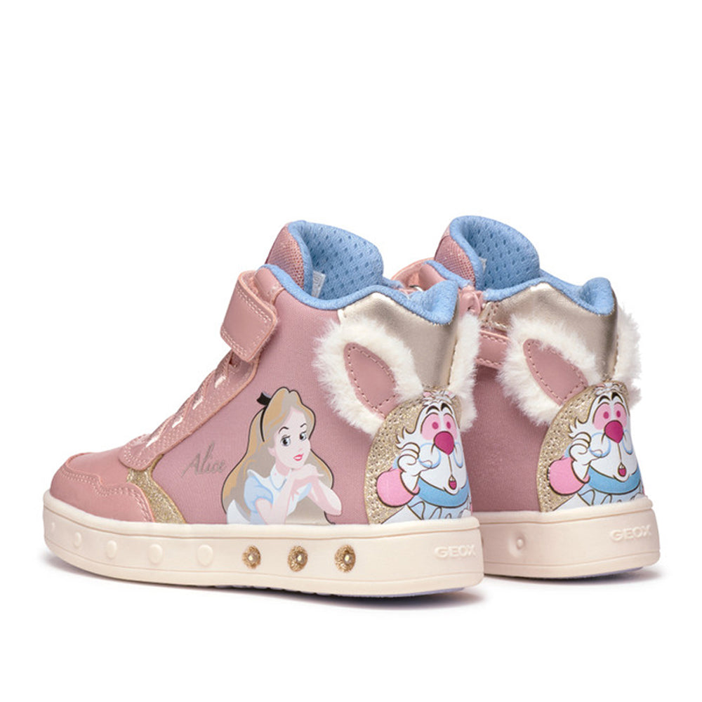 Sneakers Geox Skylin Bambina - Rosa