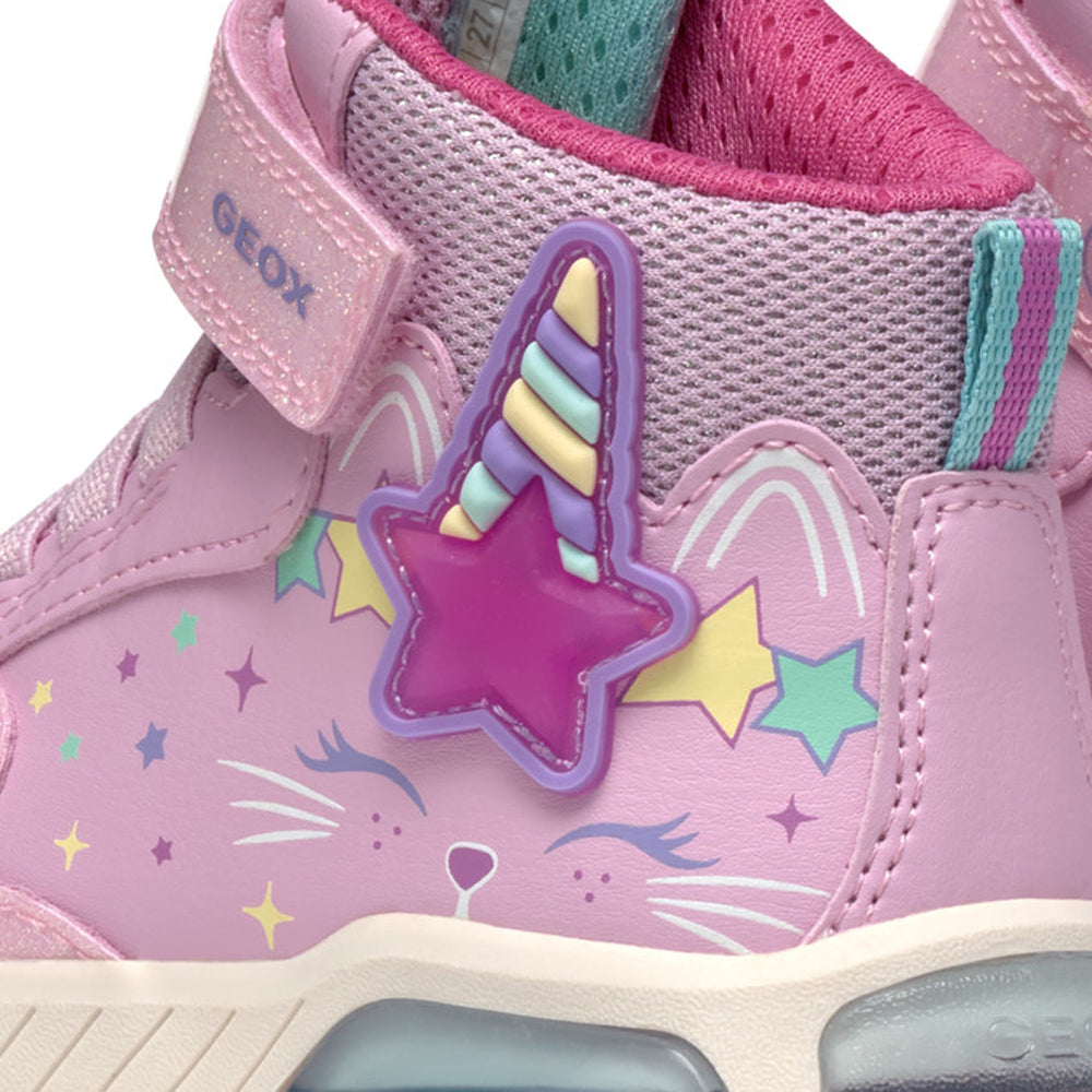 Sneakers Geox Inek Bambina - Rosa