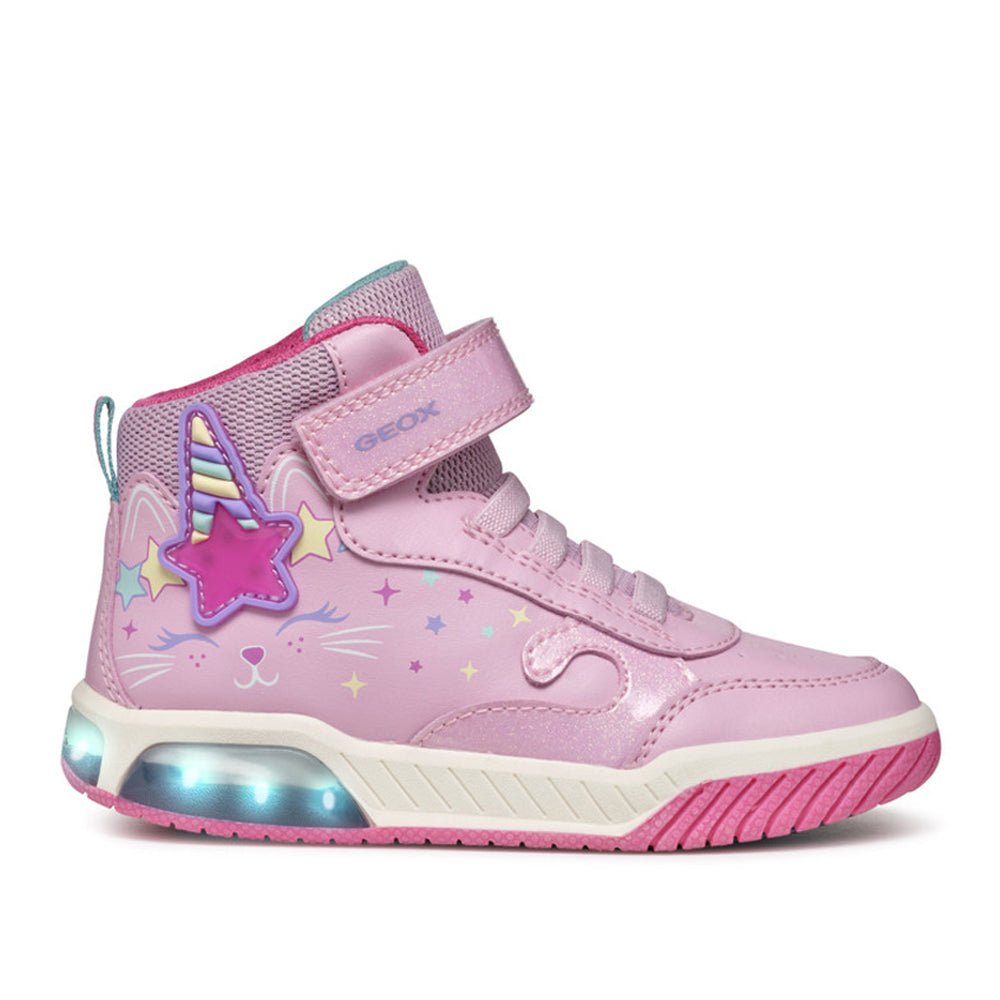 Sneakers Geox Inek Bambina - Rosa