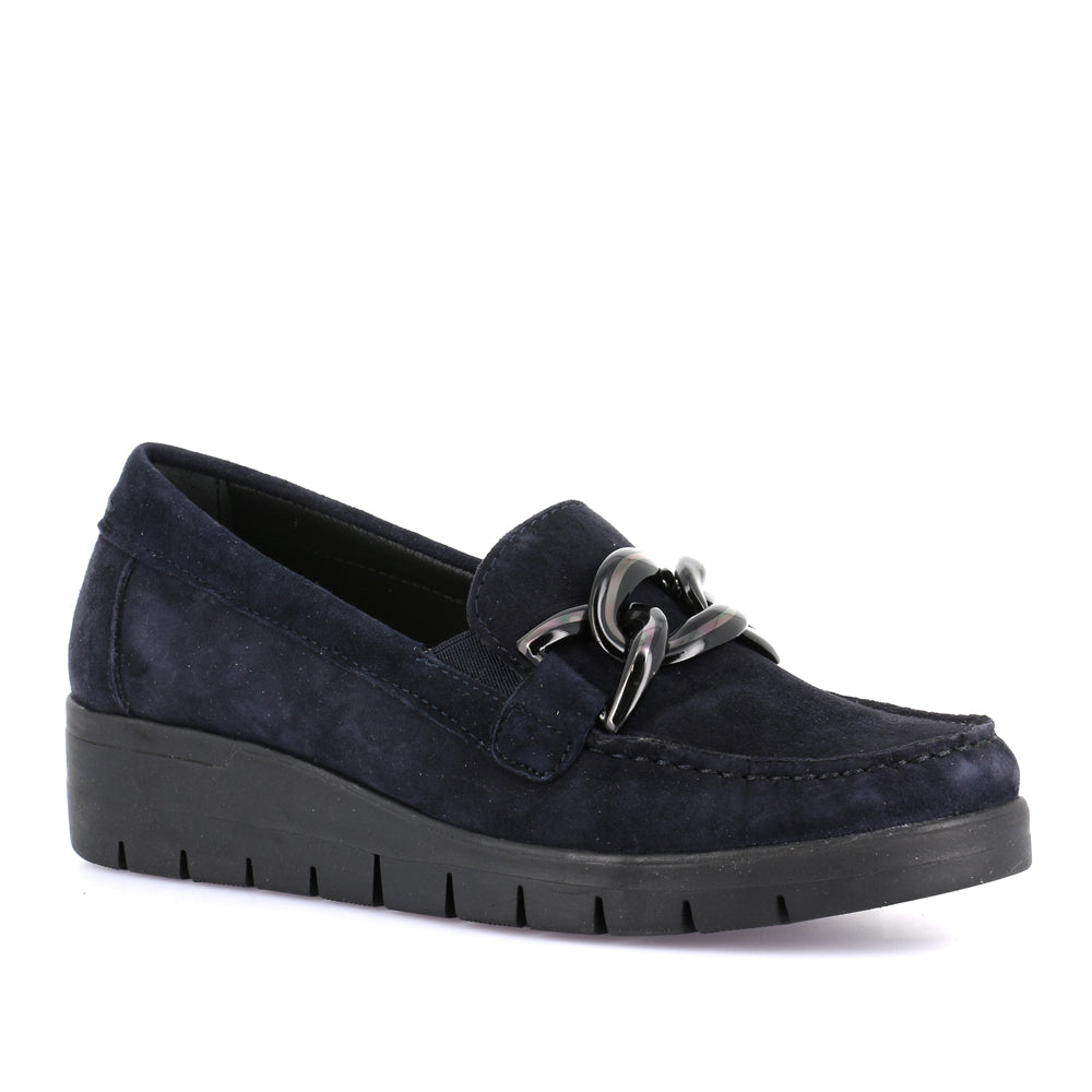 Mocassino Grunland L1 Tafa Donna - Blu