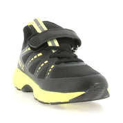 Sneakers Istamax Bambina - Nero Giallo Fluo