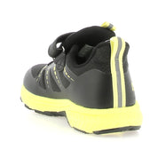 Sneakers Istamax Bambina - Nero Giallo Fluo