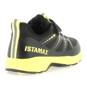 Sneakers Istamax Bambina - Nero Giallo Fluo