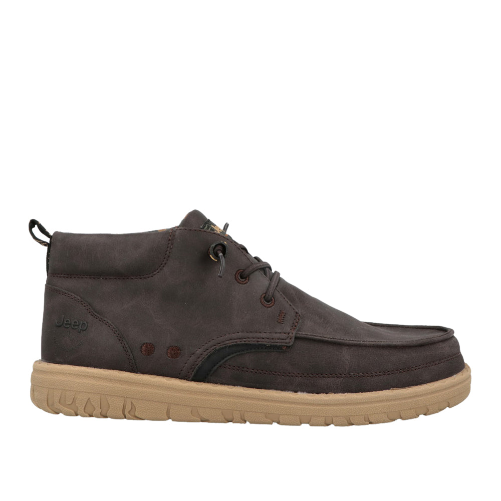 Scarpa Casual Jeep Samoa Mid Uomo - Marrone