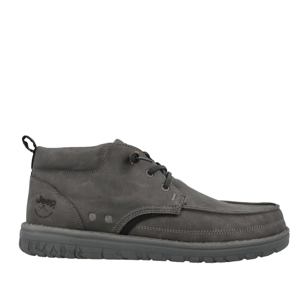 Scarpa Casual Jeep Samoa Mid Uomo - Grigio