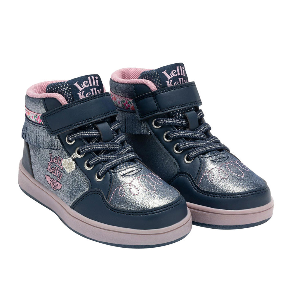 Sneakers Lelli Kelly Frangetta Bambina - Blu