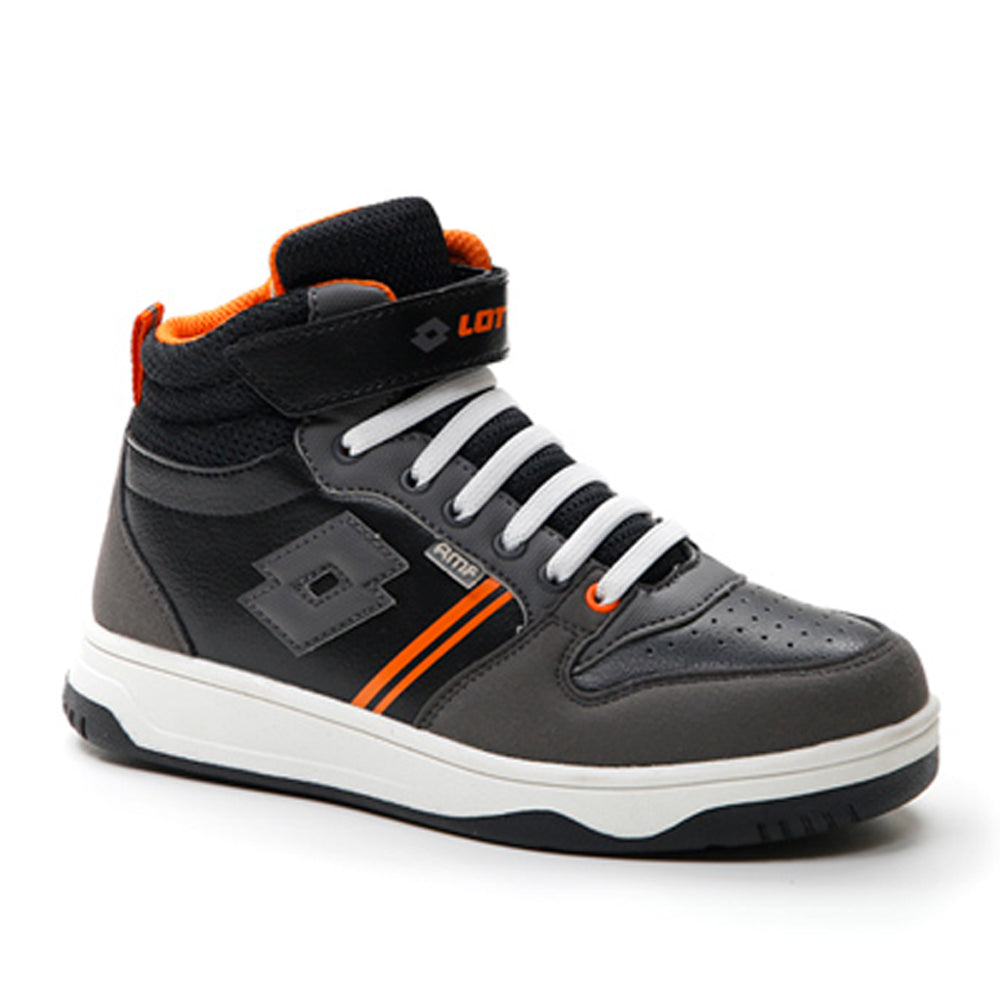 Sneakers Lotto Rocket Amf Mid Cl sl Bambino - Nero