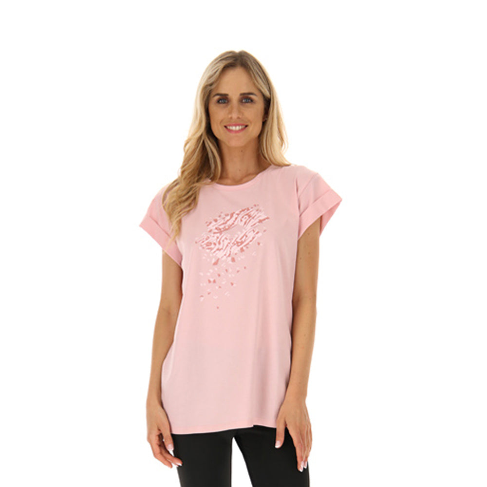 T-Shirt Lotto Donna - Rosa