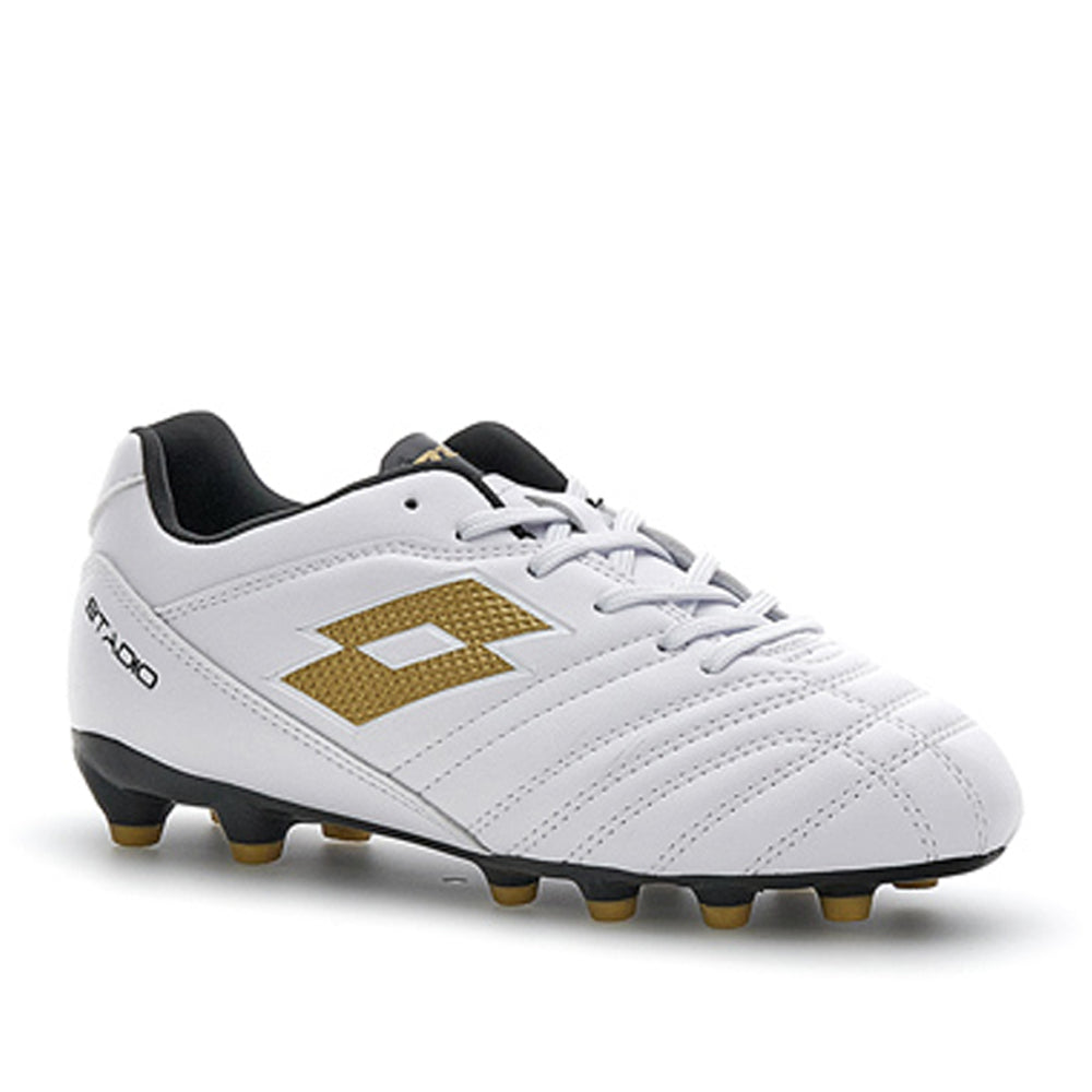 Scarpa Calcio Lotto Stadio 705 Fg jr Bambino - Bianco