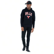 Felpa New Era Chicago Bulls Uomo - Nero