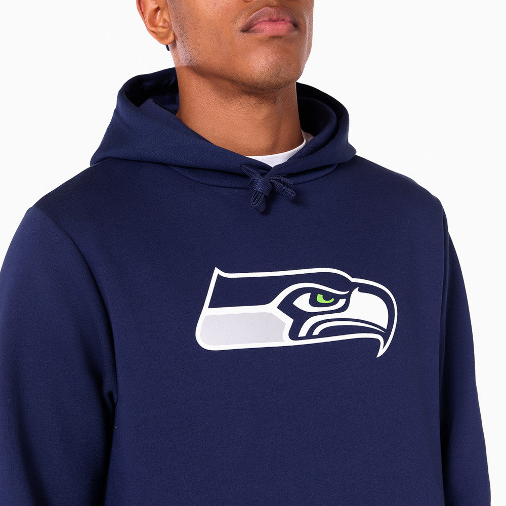 Felpa New Era Seattle Seahawks Uomo - Blu