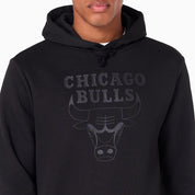 Felpa New Era Chicago Bulls Uomo - Nero