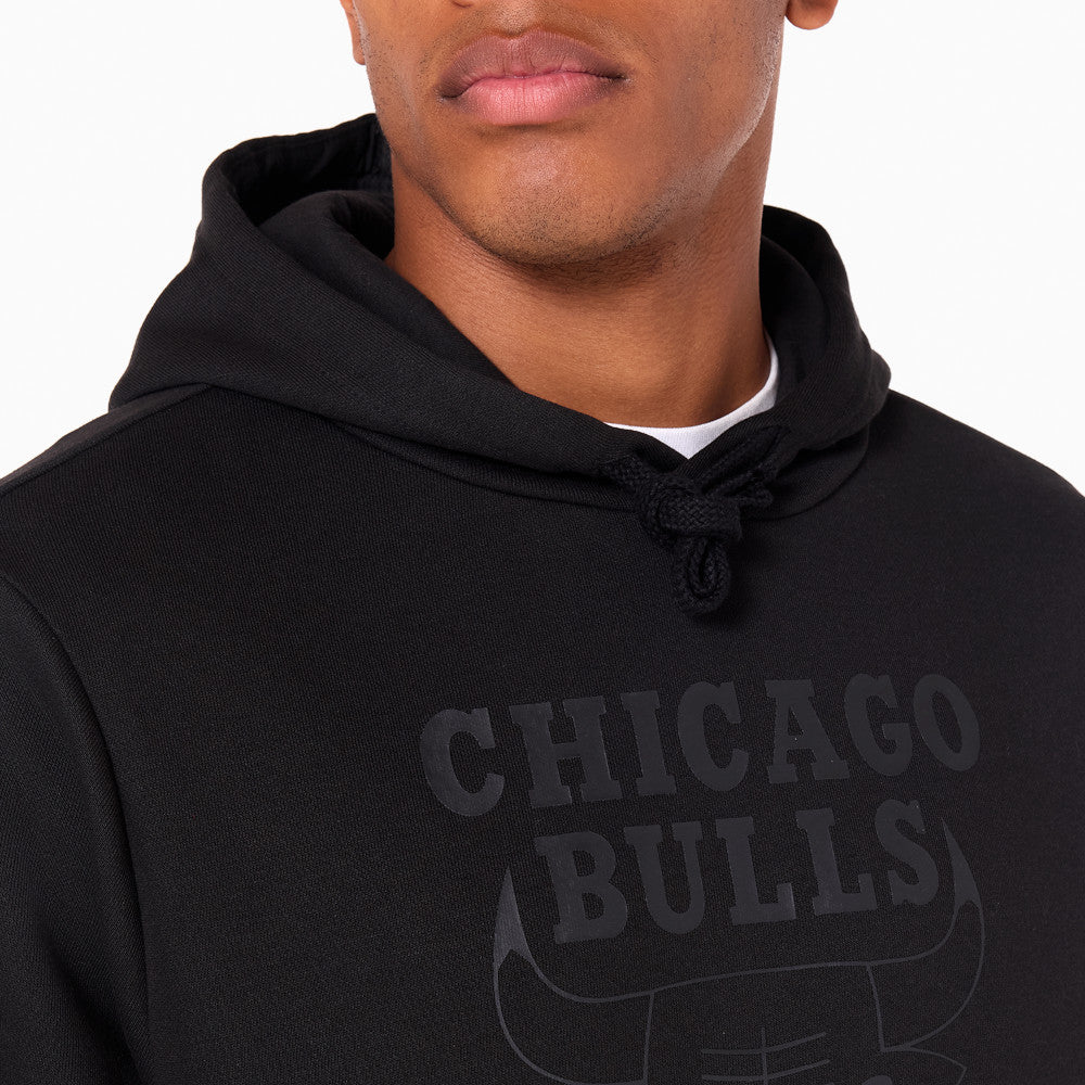 Felpa New Era Chicago Bulls Uomo - Nero