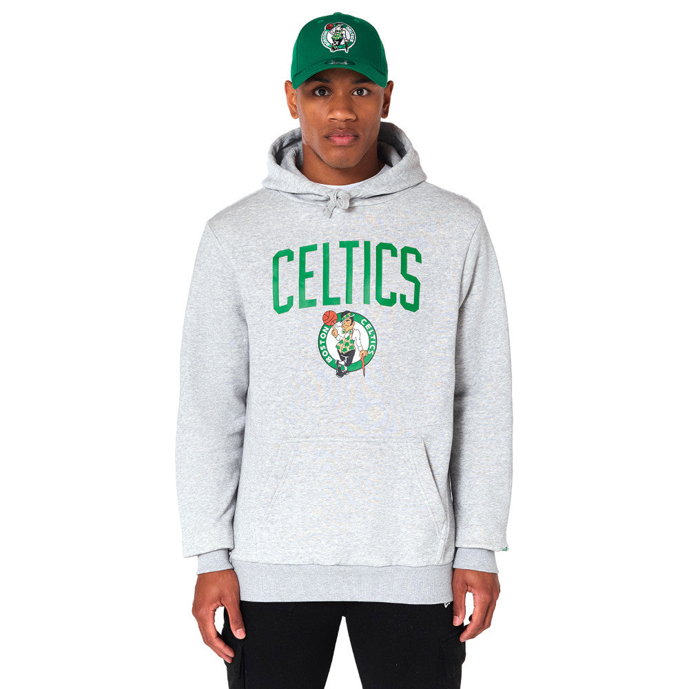 Felpa New Era Boston Celtics Uomo - Grigio