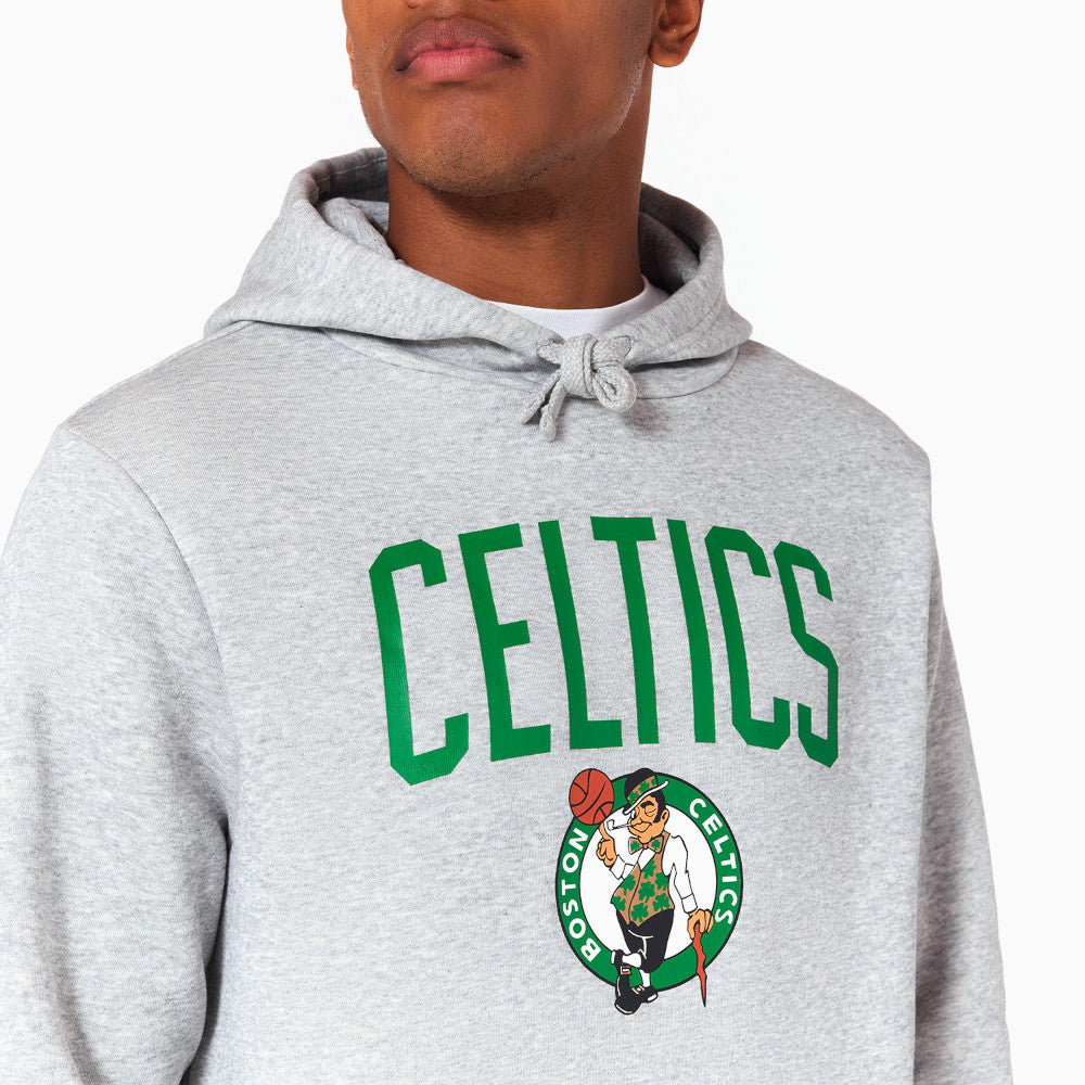 Felpa New Era Boston Celtics Uomo - Grigio