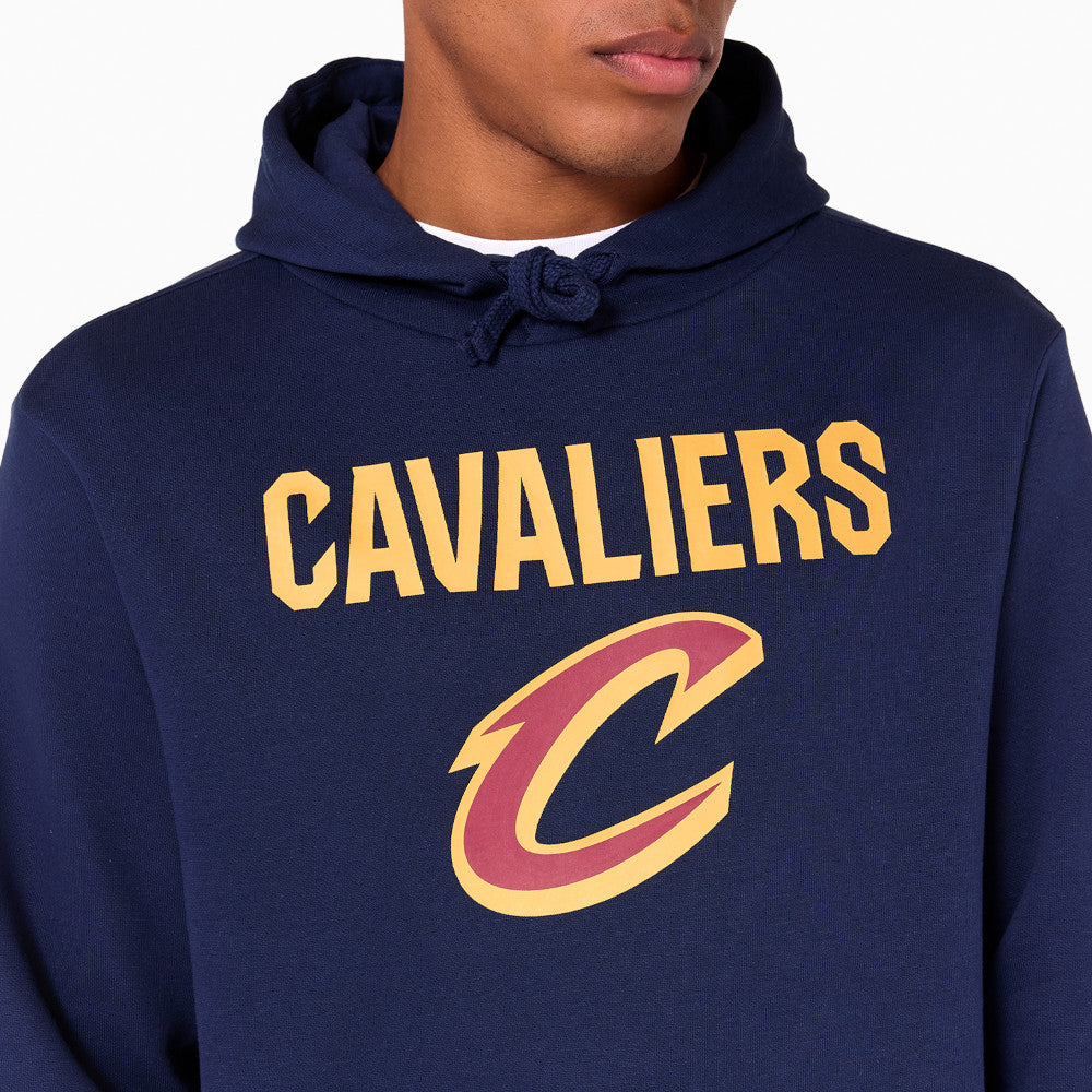 Felpa New Era Cleveland Cavaliers Uomo - Blu