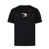 T-shirt nike unisex bambino - nero