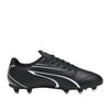 Scarpa calcio puma vitoria fg/ag jr bambino - nero