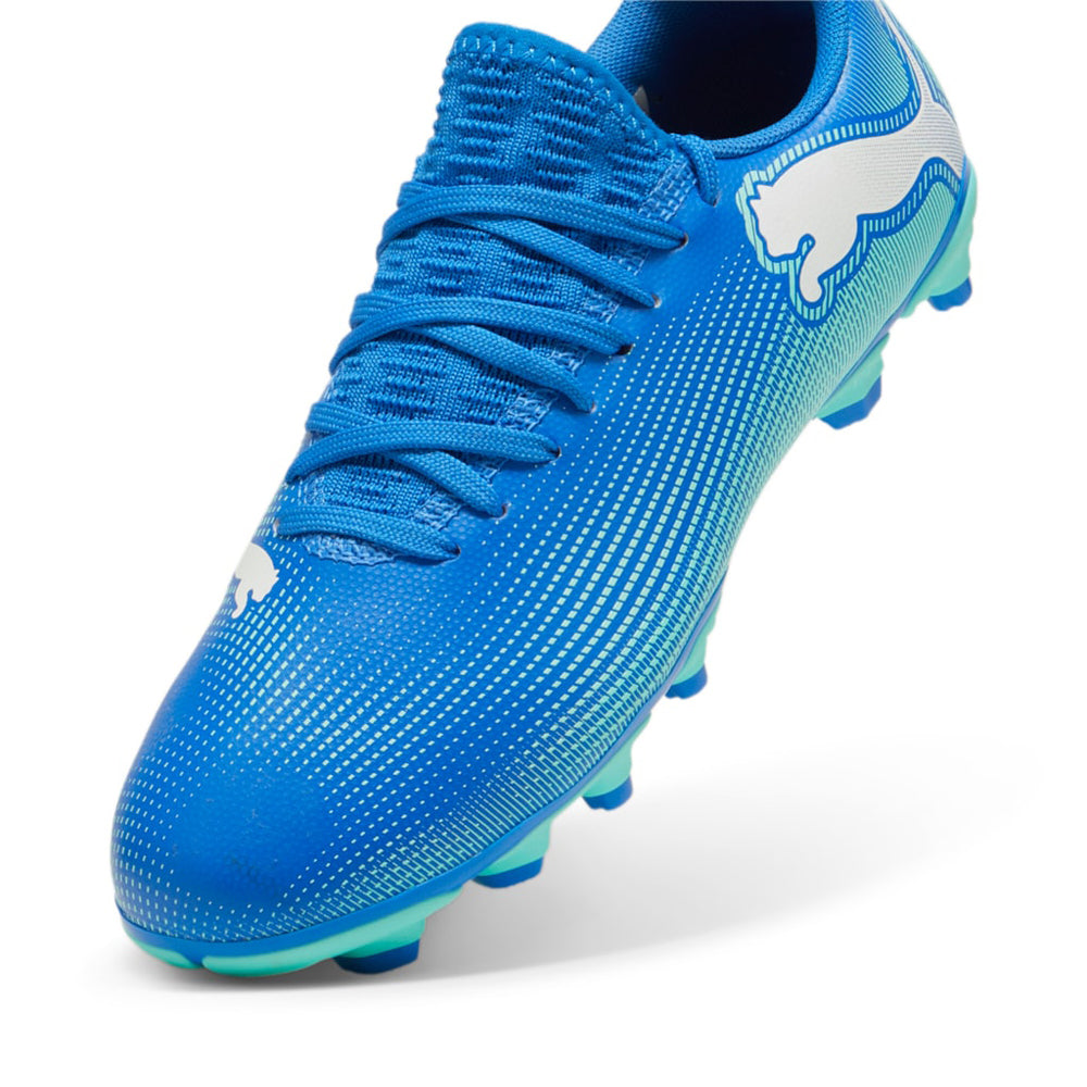 Scarpa Calcio Puma Future 7 Play Fg/ag jr Bambino - Azzurro