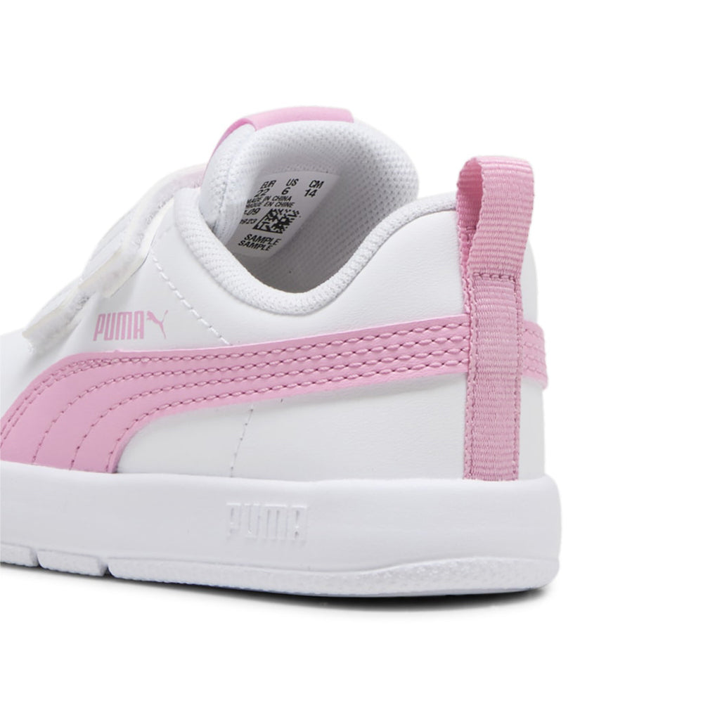 Sneakers Puma Courtflex V3 V Inf Unisex Bimbo - Bianco