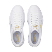 Sneakers Puma Mayze Lth jr Ragazza - Bianco