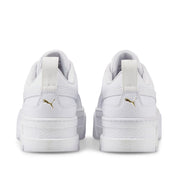 Sneakers Puma Mayze Lth jr Ragazza - Bianco