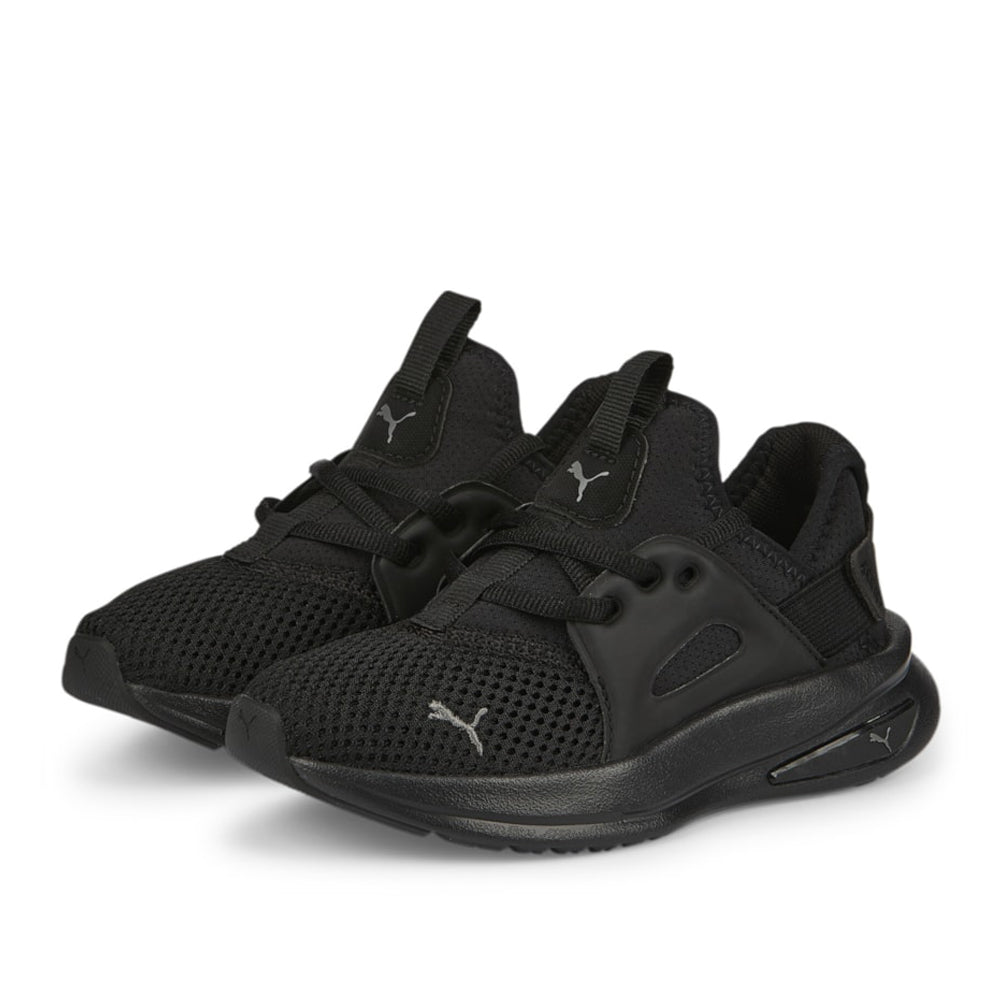 Scarpa Running Puma Soft Enzo Evo ps Bambino - Nero