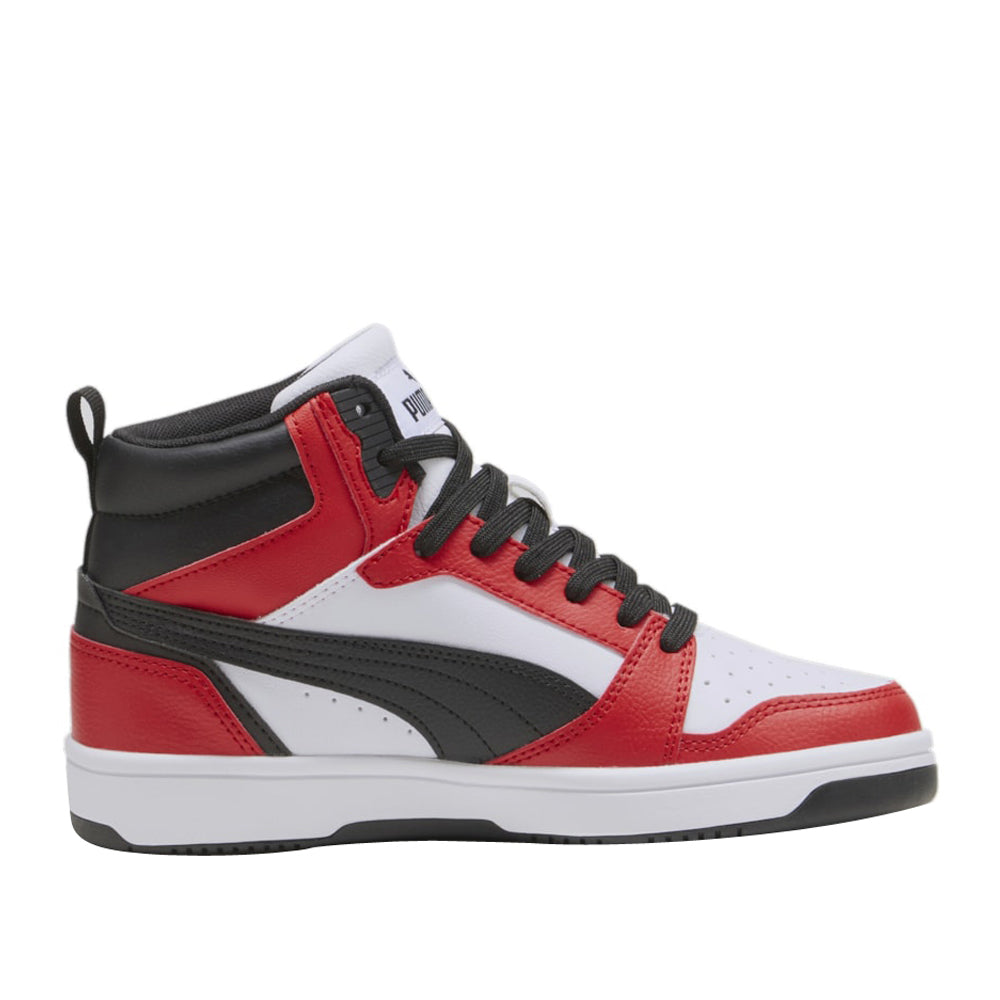 Sneakers Puma Rebound V6 Mid jr Bambino - Rosso