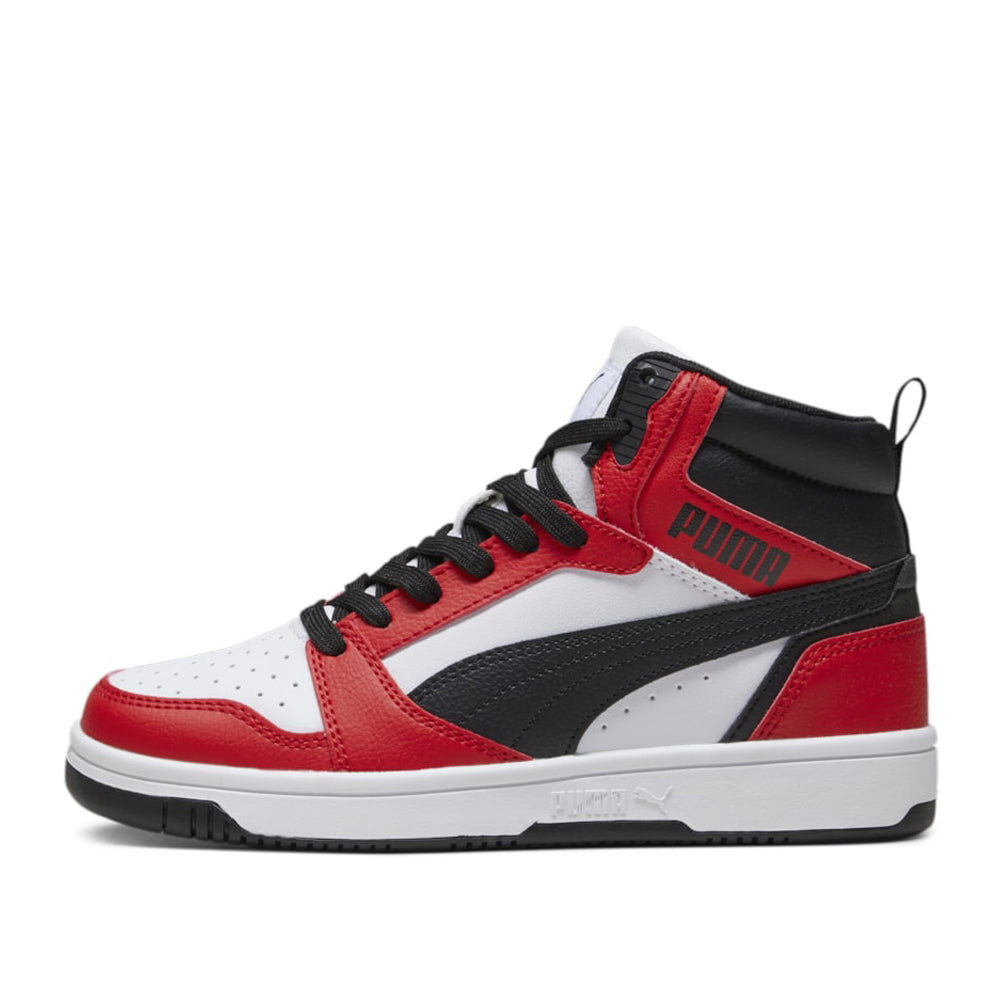 Sneakers Puma Rebound V6 Mid jr Bambino - Rosso