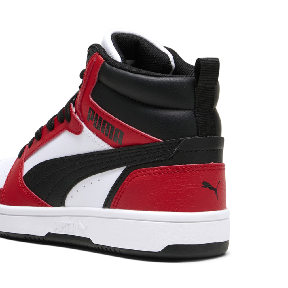 Sneakers Puma Rebound V6 Mid jr Bambino - Rosso