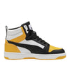 Sneakers puma rebound v6 mid jr bambino - bianco