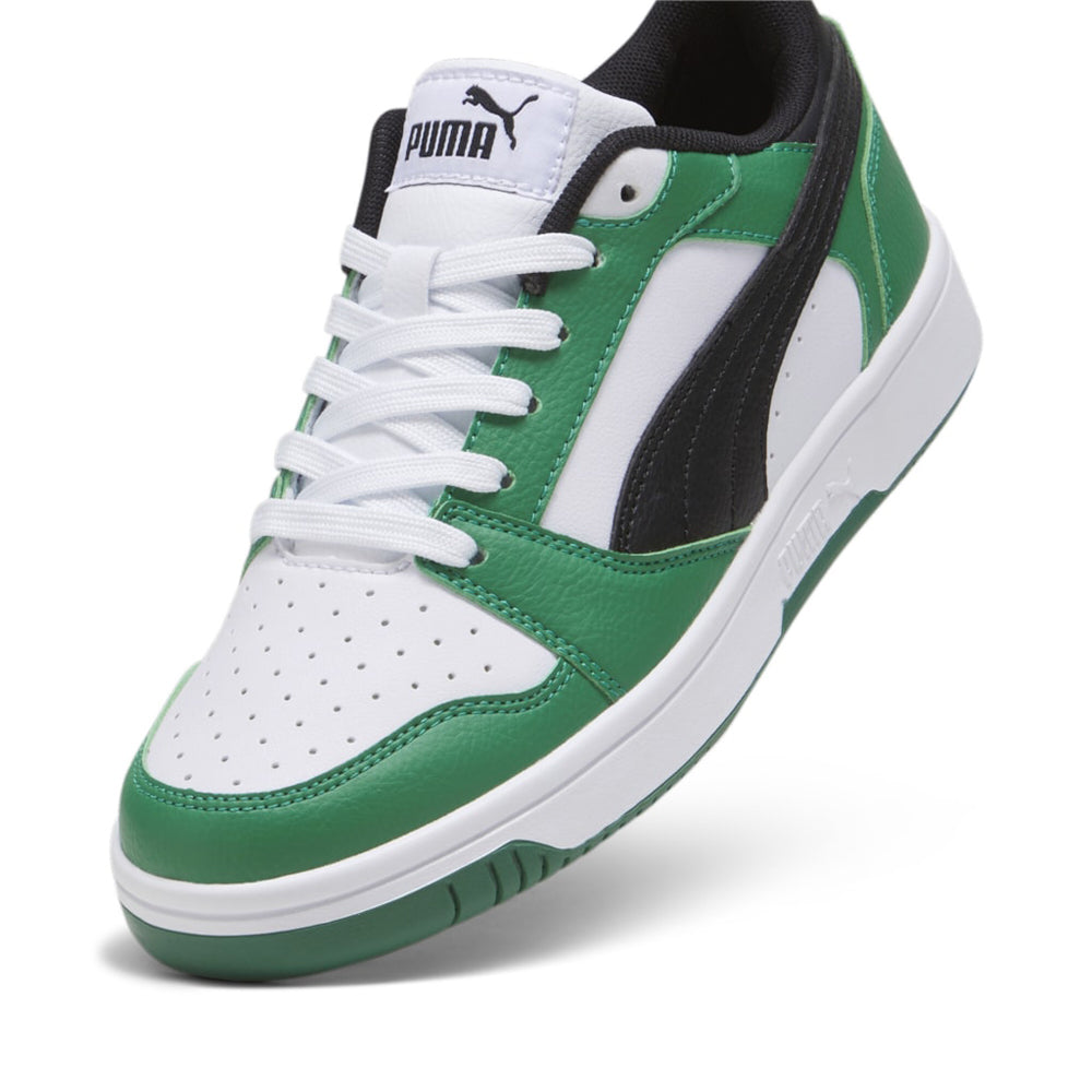 Sneakers Puma Rebound V6 Lo jr Bambino - Verde