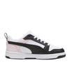 Sneakers puma rebound v6 lo jr bambino - bianco