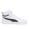 Sneakers puma caven 2.0 mid jr bambino - bianco