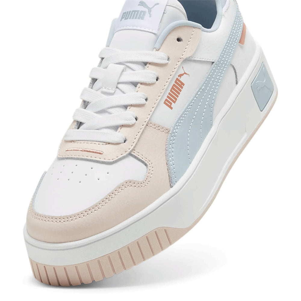 Sneakers Puma Carina Street jr Unisex Ragazzo - Bianco