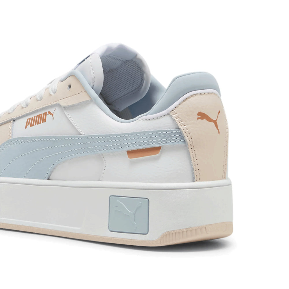 Sneakers Puma Carina Street jr Unisex Ragazzo - Bianco