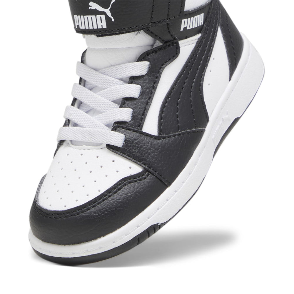 Sneakers Puma Rebound V6 Mid Ac+ Inf Bambino - Bianco