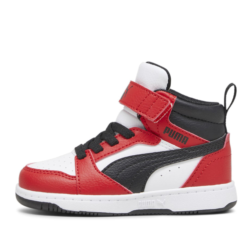 Sneakers Puma Rebound V6 Mid Ac+ Inf Bambino - Rosso