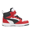 Sneakers puma rebound v6 mid ac+ inf bimbo - rosso