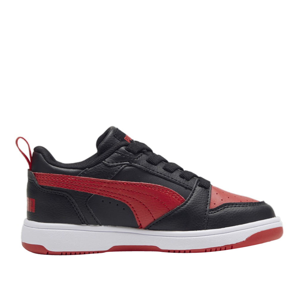 Sneakers Puma Rebound V6 Lo Ac ps Bambino - Nero