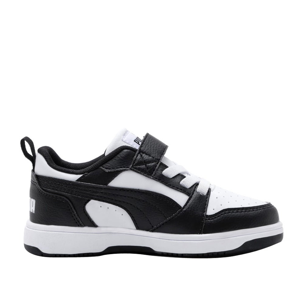 Sneakers Puma Rebound V6 Lo Ac ps Bambino - Bianco